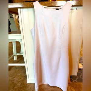 White dress w/ cut out